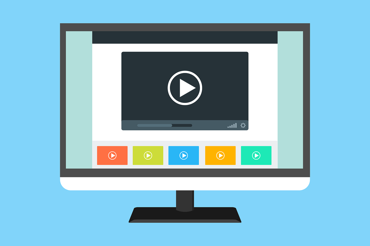 tampilan iklan promosi melalui konten video