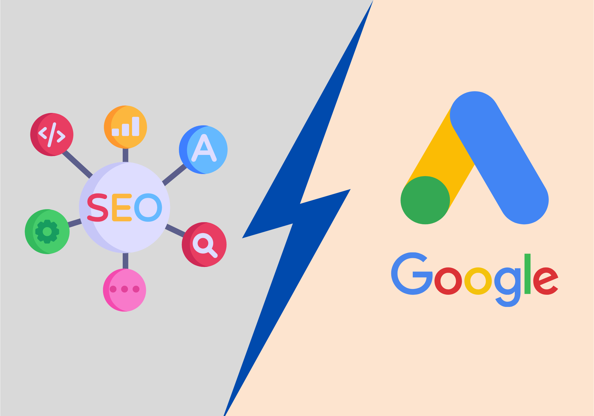 seo vs google ads