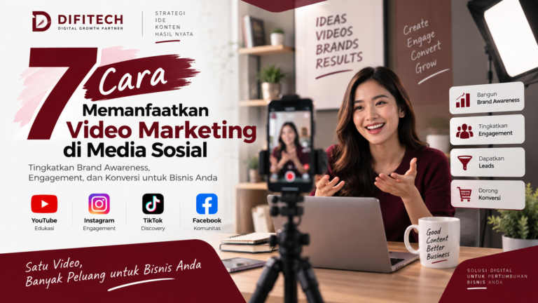 7 cara memanfaatkan video marketing di media sosial
