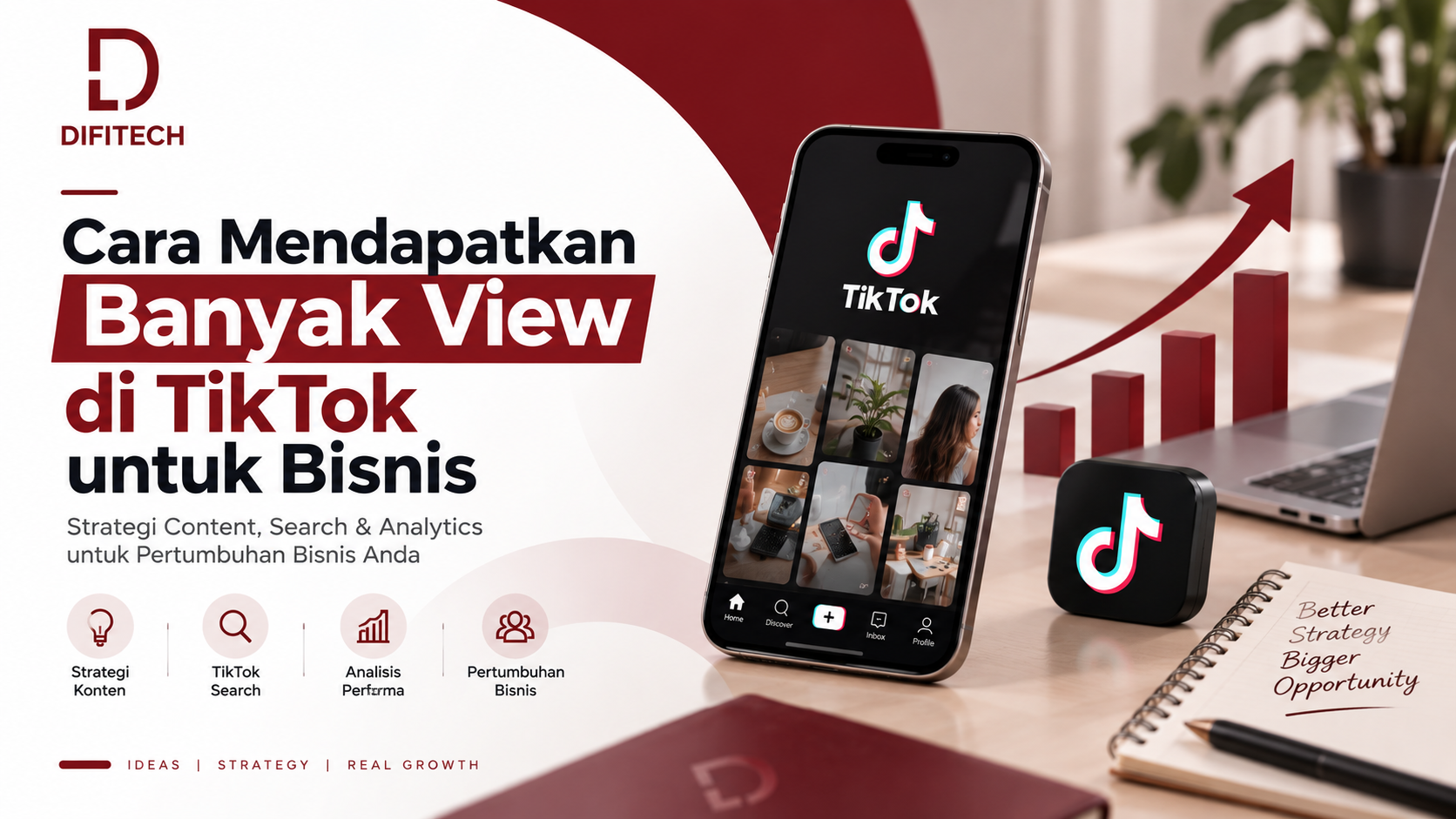 Cara mendapatkan banyak view di TikTok untuk bisnis