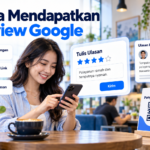 Customer Writing an Honest Google Review