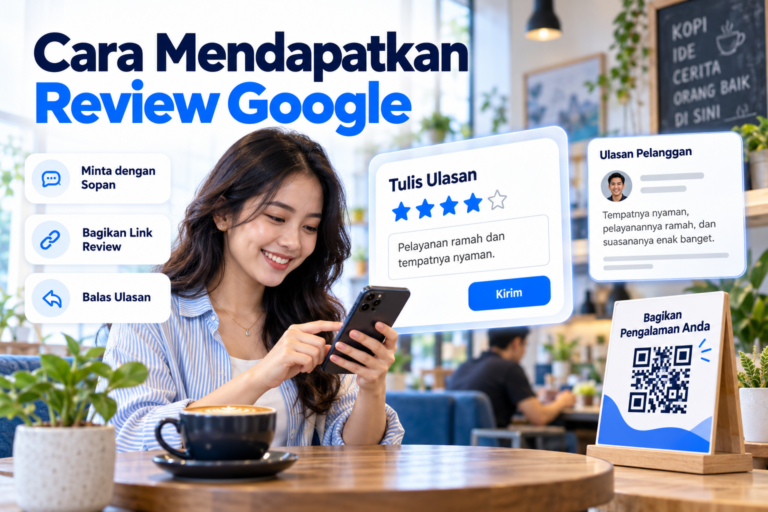 Customer Writing an Honest Google Review